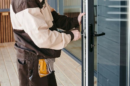Cleaning And Polishing Glass Door Installation in Palm Bay, FL